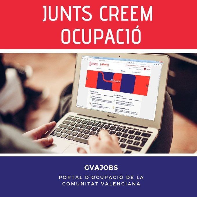 GVAlabora's tweet photo. 🔴 Necessites personal per a la teua empresa? Com publicar una oferta? ✍
Amb #GVAJobs ompli el formulari i una persona experta atendrà les teues necessitats
➕ https://t.co/dUtVsFqYpK
👉 Més al nostre blog:
https://t.co/ZPYm5hwzWo
➕ https://t.co/RyP42p4BVW
#SomLabora #GVAJobs https://t.co/LdSxT8nQbB