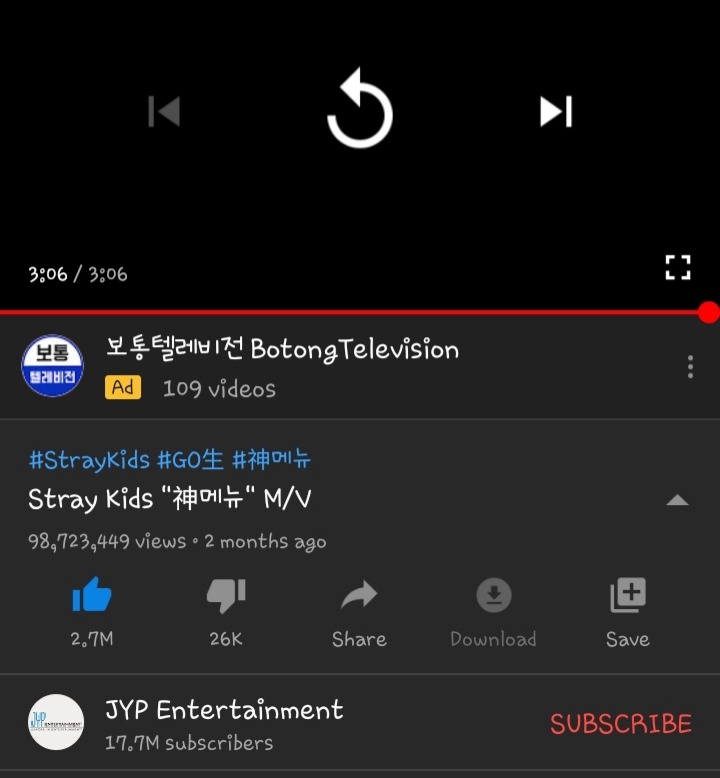 [6:18 pm] #StrayKids  @Stray_Kids  #FiloStaysStreamingParty