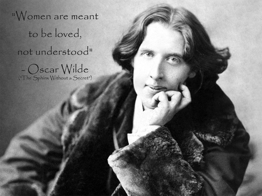 oscar wilde quotes women are meant to be loved