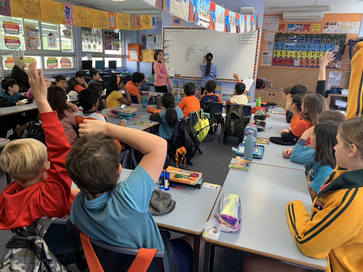 <a href="/newingtonpublic/">Newington PS</a> @gregnps <a href="/JDalamagas/">Mr Dalamagas</a> was an amazing initiative - the leaders’ maturity and ability to engage a class was second to none - great anti-bullying message for all our students!