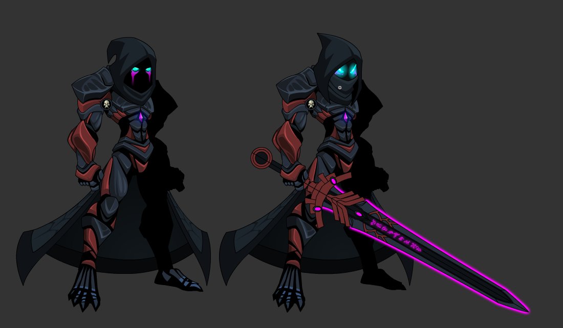 Obsidian Blade of Nulgath - AQW