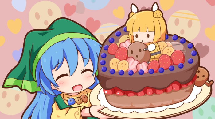 goma_feet's tweet image. はにけーき