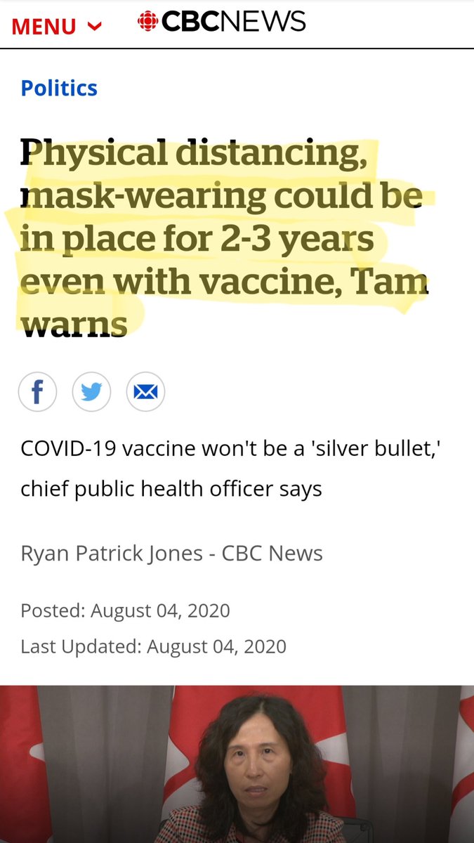 22) Now take into account that the Canadian government has recently purchased 37 million more syringes. But wait, we keep hearing now that things aren't ever going back to normal, regardless of the Gates funded experimental mRNA vaccine that they want us all to take.