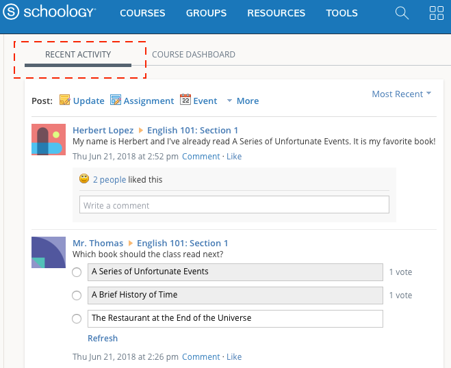 CabellSchTech's tweet photo. Are you new to @Schoology in #MyCabellSchools? The help center has guidance for you at https://t.co/7gQrrAJBC6 and others in @cabellschools #LMS https://t.co/RXxkcTzSjF