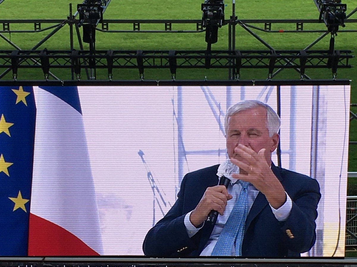 Pour l’Europe, « la bonne protection c’est d’investir ensemble dans l’avenir », ⁦<a href="/MichelBarnier/">Michel Barnier</a>⁩ à #LaREF20