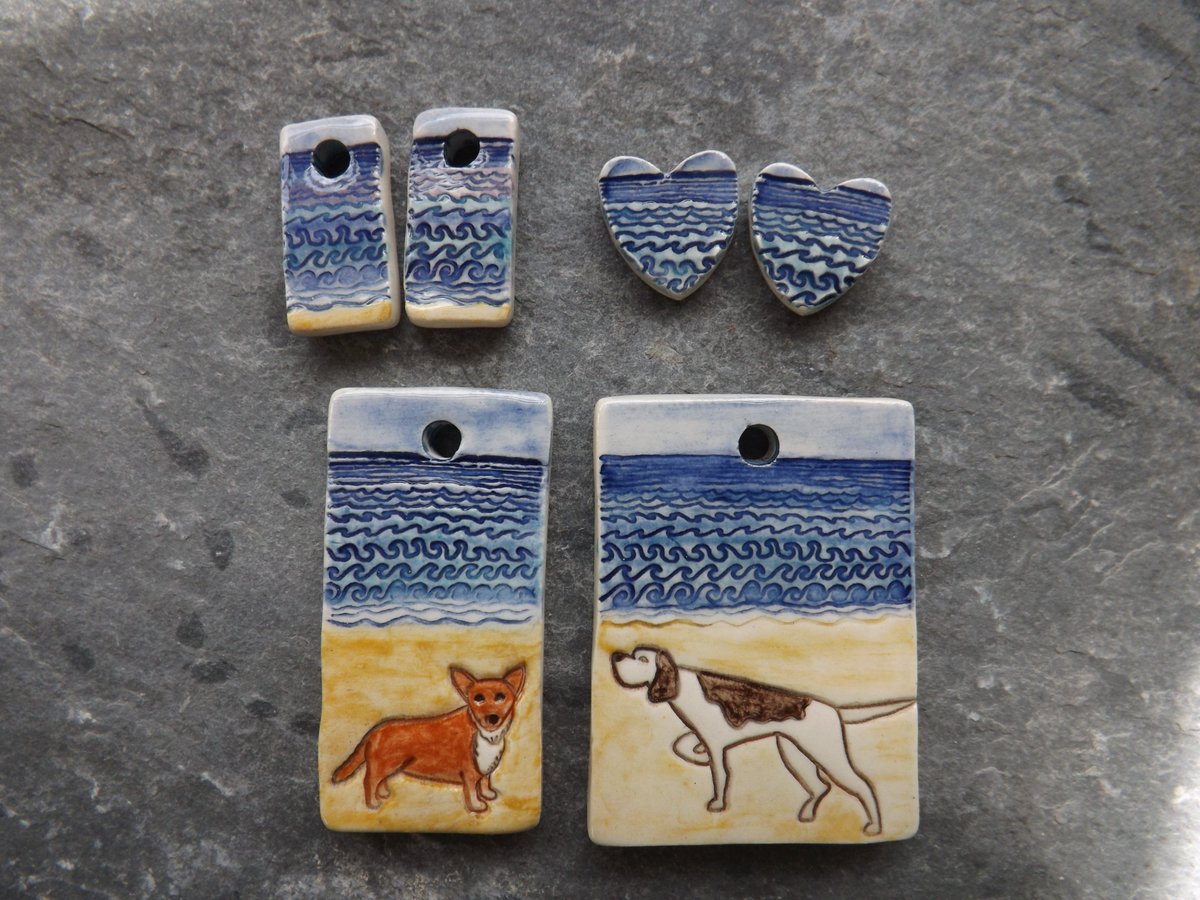 The dogs have gone to the beach.