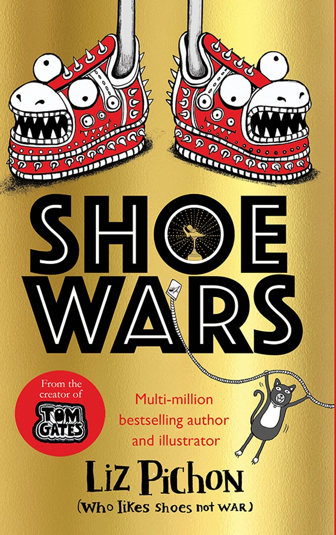 No.7  #LibraryTop50:  @LizPichon is the rock star of the UK children's book world, getting together her own band and touring in a bus themed on her smash-hit Tom Gates books. Shoe Wars is her new book and it's worth checking out her actual hand-drawn shoes!  http://lizpichon.com 