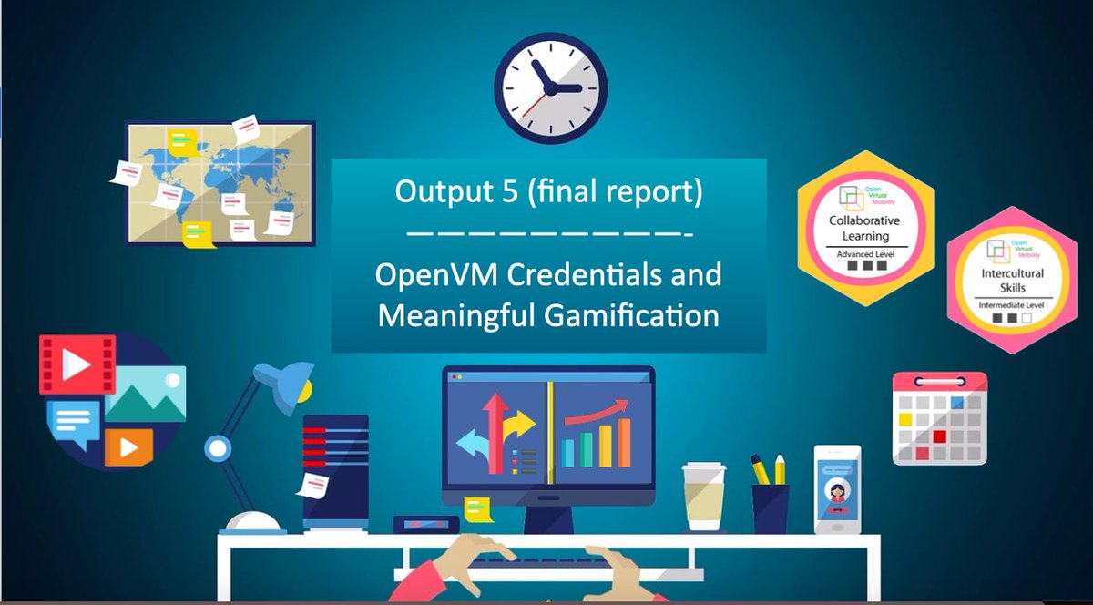 Final report on Open Credentials and Meaningful Gamification in the <a href="/openVM_erasmus/">Open Virtual Mobility_Erasmus+</a> project #openvirtualmobility #gamification #digitalcredentials #openvbadges openvirtualmobility.eu/outputs/4370-f… <a href="/mediendidaktik/">Ilona Buchem</a> <a href="/joinBestr/">Bestr</a> <a href="/jkwebtec/">jkwebtec</a> <a href="/gemturfer/">Gemma Tur</a> @DebJArnold <a href="/AntonellaPoce/">Antonella Poce</a> <a href="/amendoonia/">Francesca</a> <a href="/diando70/">Dr. Diana Andone</a>