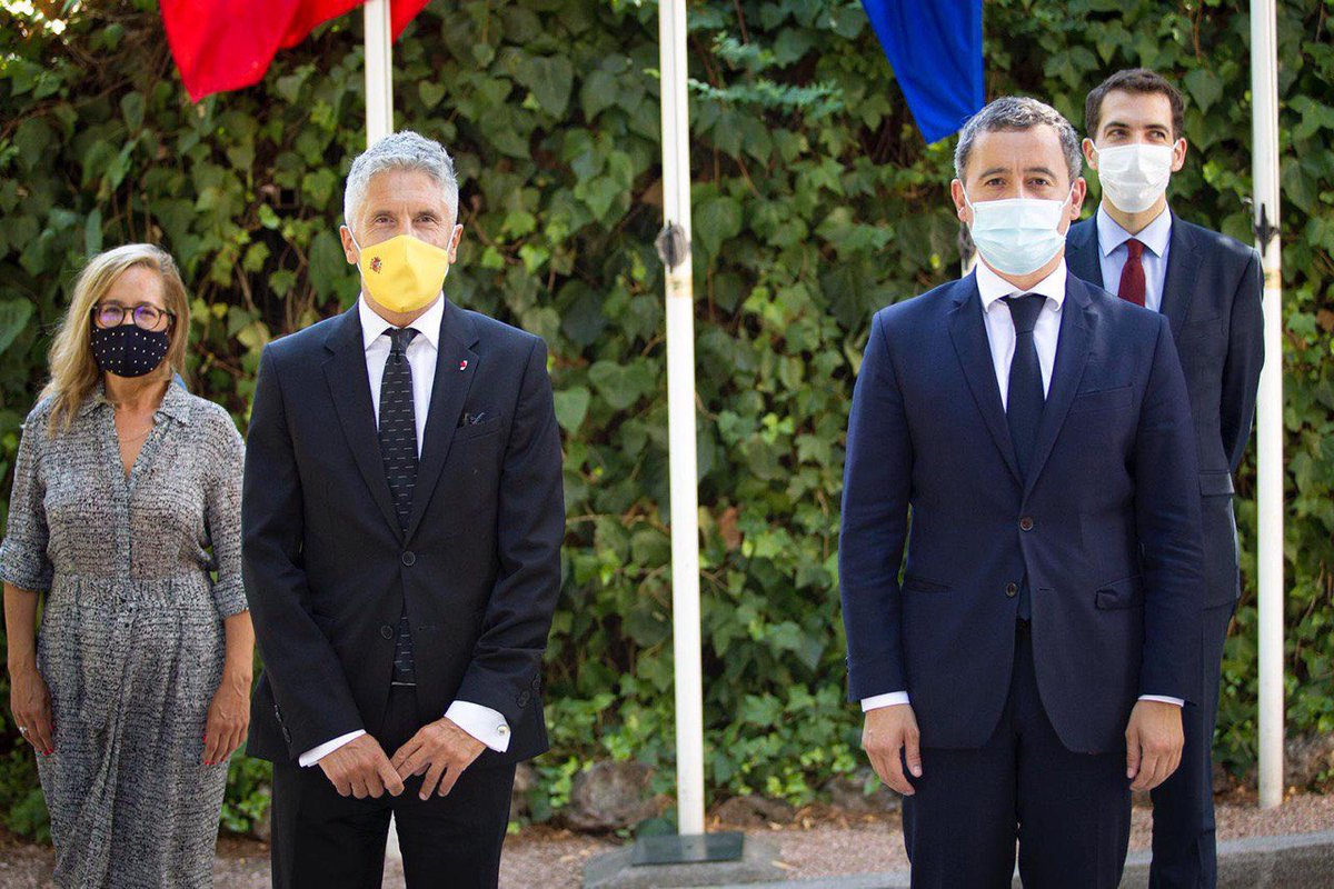 Gerald Darmanin On Twitter Je Me Suis Entretenu Aujourd Hui A Madrid Avec Mon Homologue Espagnol Fernando Grande Marlaska Ensemble Nous Avons Echange Sur La Situation A La Frontiere Franco Espagnole Les Questions D Asile Et