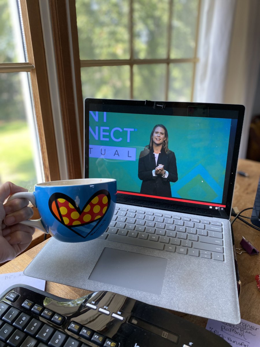 Exhausted this morning and will definitely be needing more than one cup of coffee. Thanks #Tremendous for the second cup of coffee to get me going today!! #cventconnect