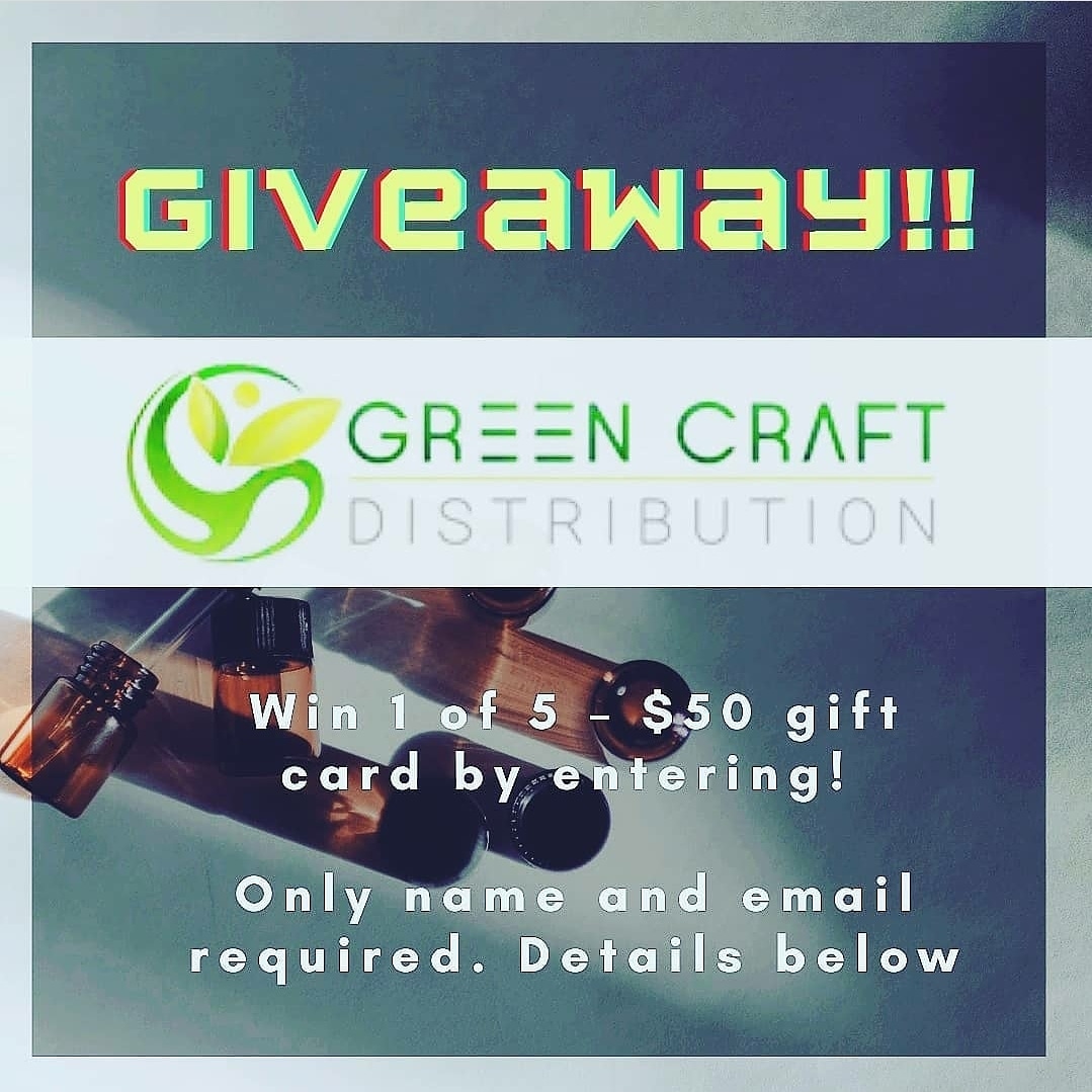 Last day to enter, win a $50 shopping spree with Green Craft Distributors!
Go to growcastpodcast.com/giveaway to enter!