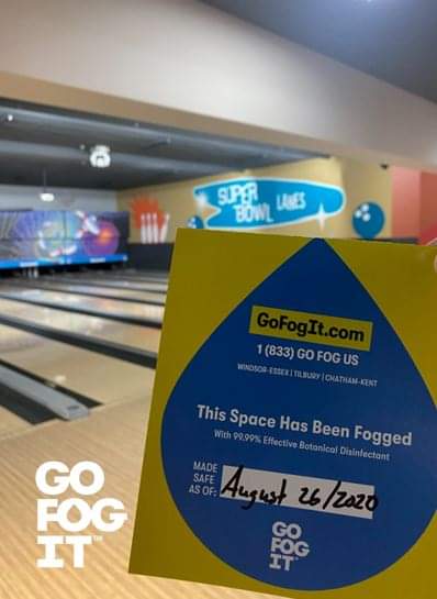 ItWindsor's tweet photo. It's a great day to be a bowler!
@SuperBowlWinds has been fully disinfected by @ItWindsor and ready to welcome you!
#gofogit #windsoressex #yqg #disinfect #bowling https://t.co/896VvVTtuZ