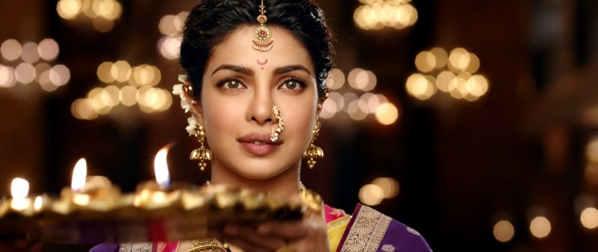 Hearts, that even after being shattered, broken, placed second, go on loving—with very little asked in return.Hearts like that of Kashibai. (10/10) @bhansali_Prod |  @TeamPriyanka |  #BajiraoMastani |  #Bollywood |  #SceneSelect