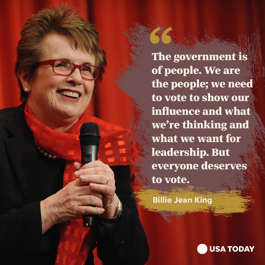 Read Billie Jean King's full profile here:  https://bit.ly/32ryd1M 