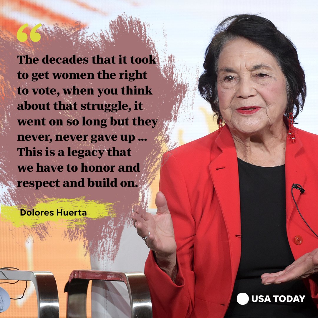 Read Dolores Huerta's full profile here:  https://bit.ly/3lf7EFH 