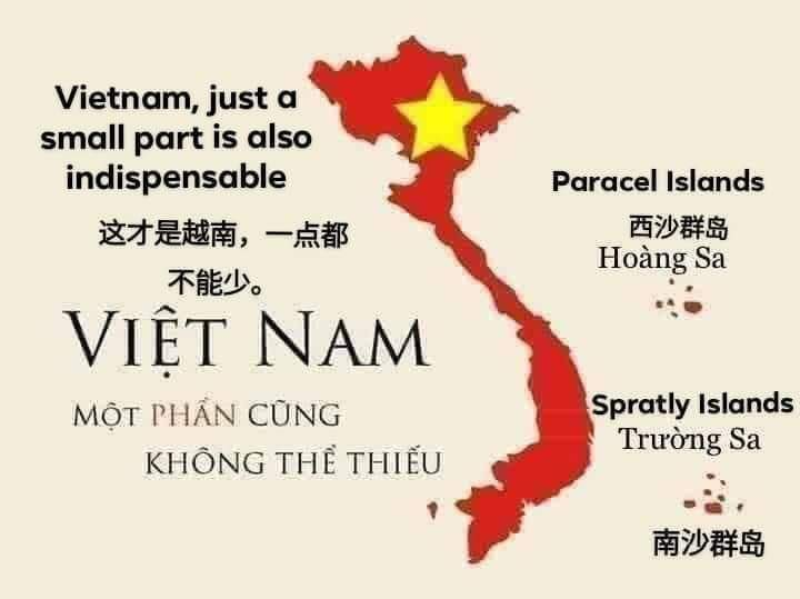minhthy4027's tweet photo. Mừng ngày Quốc khánh Việt Nam
#VIETNAMINDEPENDENCEDAY 
Hoàng Sa, Trường Sa là của Việt Nam
#HoangSaTruongSabelongstoVietNam 
Việt Nam - Một phần cũng không thể thiếu
#SpratlyandParacelIslandsBelongToVietNam https://t.co/4CFioljd2a