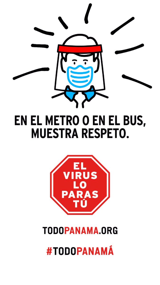 Ya en #todopanama estamos apoyando el transporte público para que ciudadanos puedan cuidarse del COVID en sus viajes.  El viernes estaremos repartiendo miles de pantallas faciales.  😊