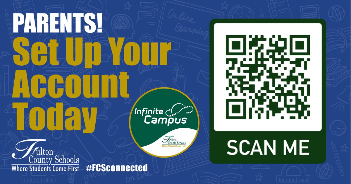 PARENTS! Sign up with Infinite Campus to get student grades, assignments,attendance and more! For more information: bit.ly/32rneW6  #FCSconnected