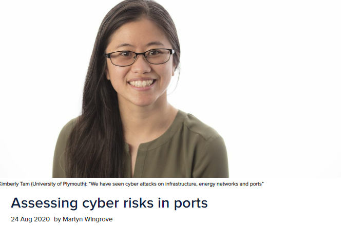 Why port digitalisation ups #CyberAttack vulnerability. An 
<a href="/RivieraMaritime/">RivieraMaritimeMedia</a> article by <a href="/MECeditorMartyn/">Martyn I Wingrove</a>
 featuring our own Dr Kimberly Tam. <a href="/PlymUni/">University of Plymouth</a>  #cyberattacks #maritime #cybersecurity #portsecurity #shippingindustry rivieramm.com/news-content-h…