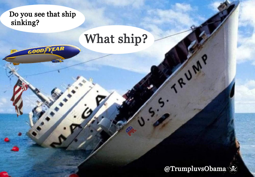 TrumpluvsObama's tweet photo. And then after closing the plant, he called for the boycott of Ohio's biggest employer Goodyear? Why does this insanity get him any voters?
#VoteBidenHarris2020ForAmerica #GOPComplicitTraitors
#BARRisComplicit https://t.co/IsUukoiGY4