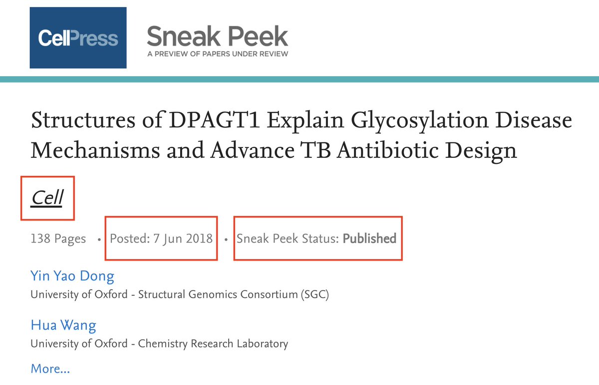 Using this site, I found 46 papers that were sent out for review at Cell and posted on “Sneak Peek” between June 1st and Dec 31st, 2018. Each paper’s current status was also noted: “Published”, “Under review”, or “Review Complete” (a nice euphemism for “rejected”).