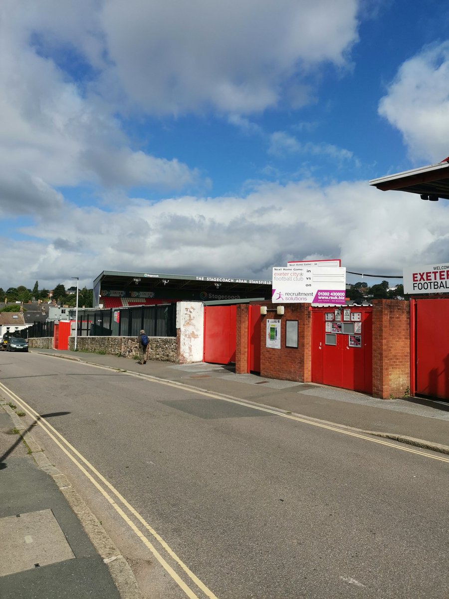 Carpet Cleaning for a valued client near to Exeter City's ground tdy.  Great client, top club &amp; everybody happy. That is why I love carpet cleaning. Call Jay on 07493 597415