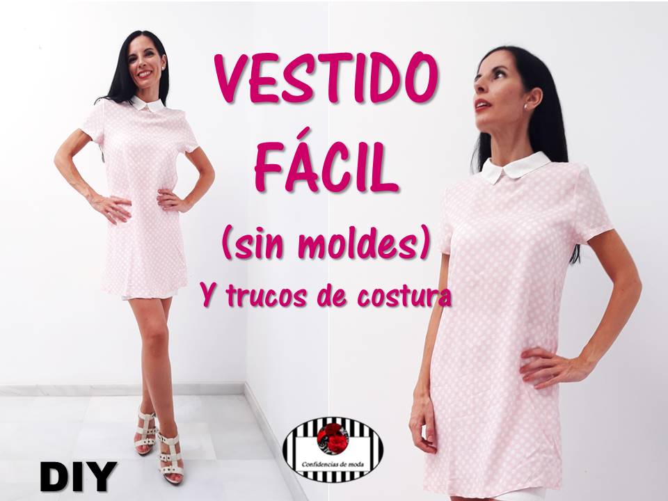 Cómo hacer un VESTIDO FÁCIL Y RÁPIDO, SIN MOLDES y con cuello camisero youtu.be/UZOLhSkrB48 a través de <a href="/YouTube/">YouTube</a>  #diy #DressMyLove #sewing  #FelizMiercoles <a href="/la_puebla/">#SoyMorisc@</a>