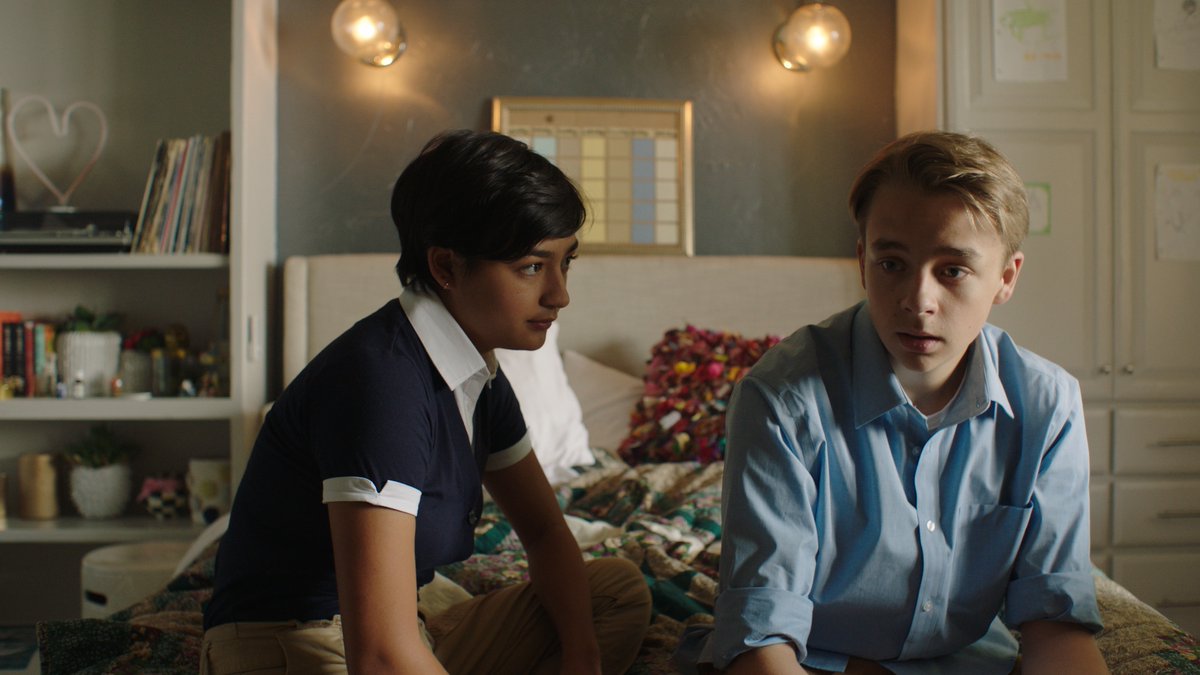 BreakingThemUp's tweet photo. Damien and his best friend Erin have a side hustle coupling-up classmates for the right price. What could possibly go wrong when he convinces Erin to turn their efforts toward finding his parents new partners? https://t.co/uFKIUE35Sj