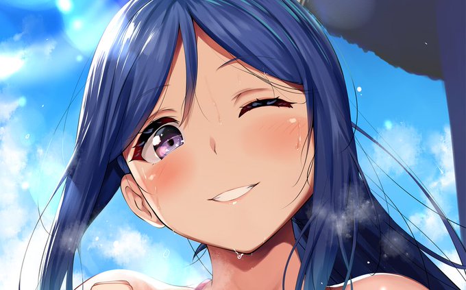 果南ちゃん | Belko #pixiv https://t.co/hbUql3QpIn 

挟んでるだけですね。 