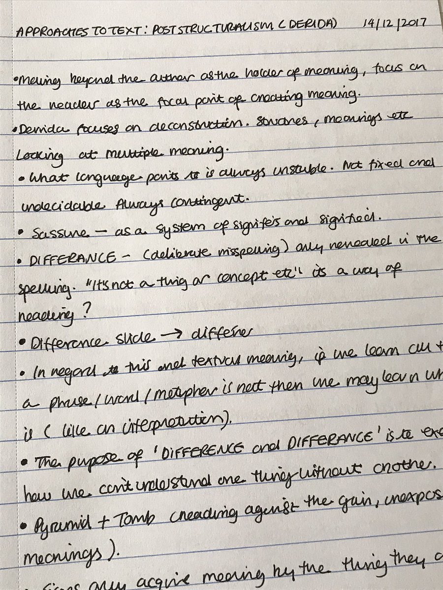 + LECTURE AND SEMINAR NOTESFor the first 2 years I did all rough note taking in these notebooks & other random bits of paper, then wrote them up neatly in my black journal, researching things I didn’t understand and elaborating etc. I this method too time consuming for 3rd year