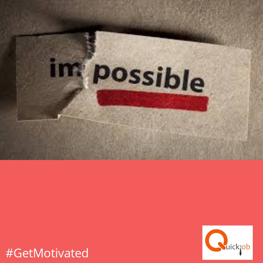 quickjob_ng's tweet photo. “Nothing is impossible: The word itself says “I’m possible!” — Audrey Hepburn #GetMotivated #WednesdayMotivation https://t.co/JD9KcYi9Fx
