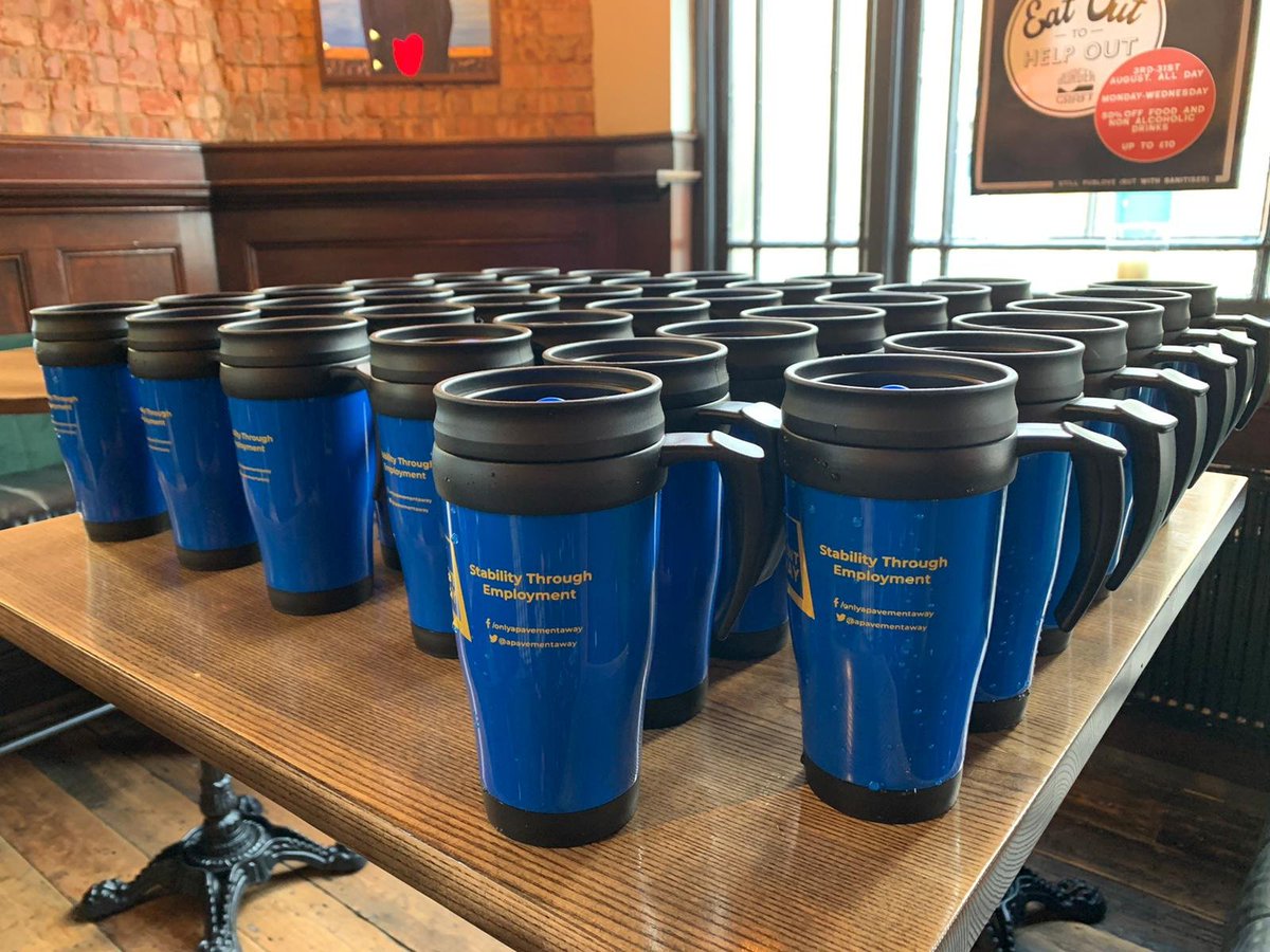 InspVenues's tweet photo. Today we volunteered with @apavementaway handing out flasks of water to our homeless. An amazing charity working for the employment of homeless &amp; vulnerable veterans in the hospitality industry 💪 #hospitalityagainsthomelessness #bethechange #hosptalitystrong https://t.co/XxrG3GSupn
