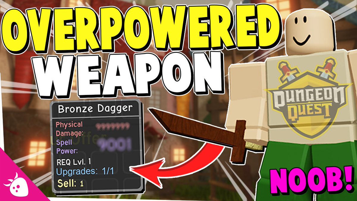 dungeon quest roblox best weapons