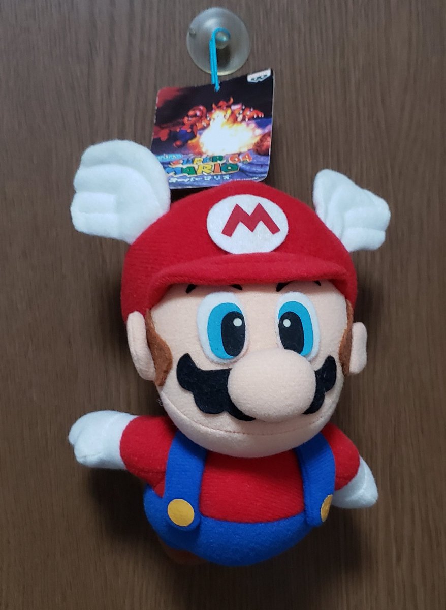 タンジェント Mario Collector バンプレストの羽マリオのぬいぐるみを入手しました 残るはメタルマリオとボムキングでコンプリートです