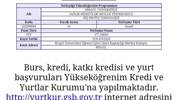 Kaç k geriden başladım 14. tercih gelmiş
#açıklandı