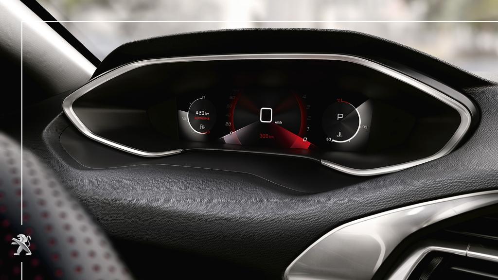 La nueva gama del #Peugeot308 cuenta con la versión 100% digital del Peugeot #iCockpit. Volante compacto, el panel digital del tablero de mandos y la pantalla táctil capacitiva, tu conducción será más fácil e intuitiva