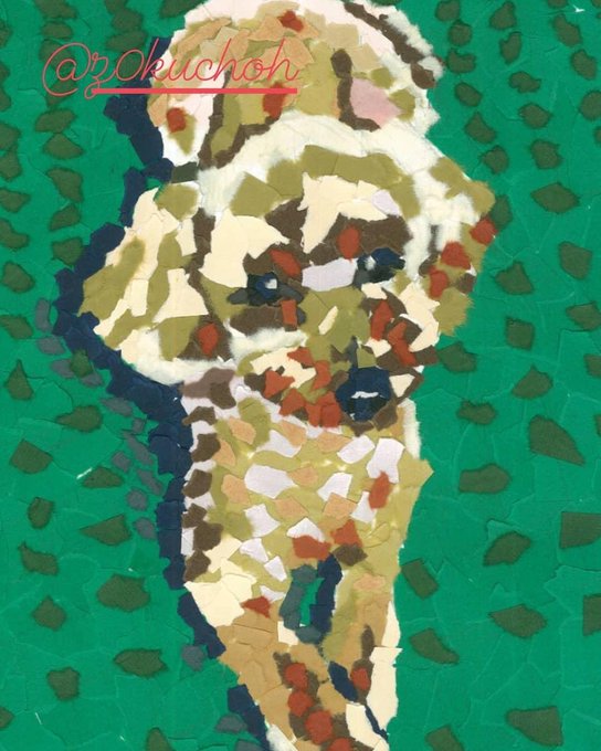 ちぎり絵のtwitterイラスト検索結果 古い順