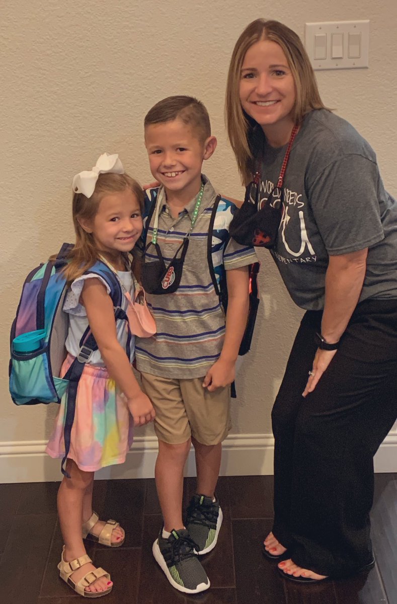 We are so happy to be heading to school! #Rockthe1stday #Lyonleads