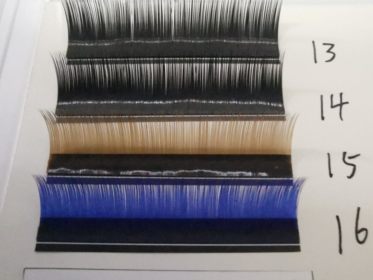 bysuneyelash's tweet image. Colore individual Eyelash!