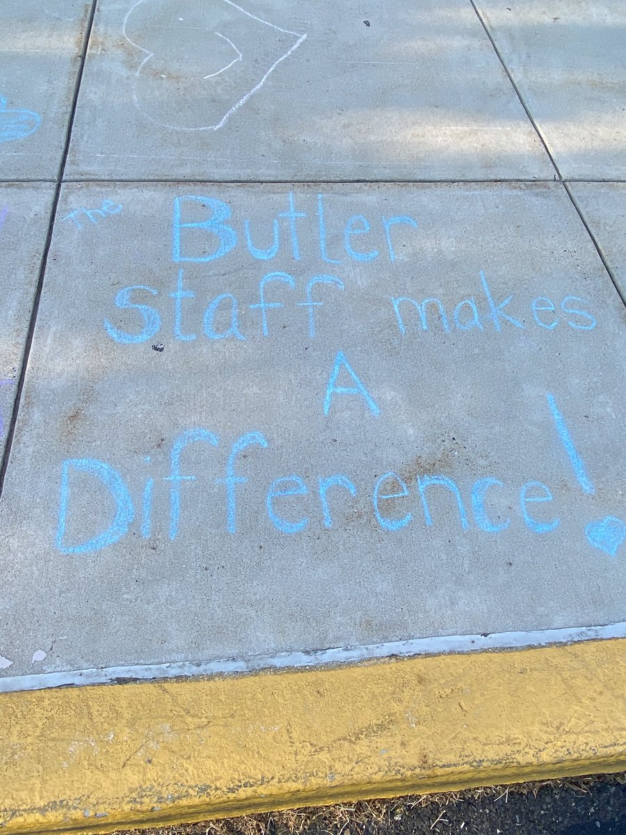First tweet of the 2020-21 school year and it is well deserved. This one goes out to the AMAZING students and families we have at <a href="/CBButlerElem/">Butler Elementary</a> . Thank you so much for the bright start to our morning. This made me so happy!! 🤗