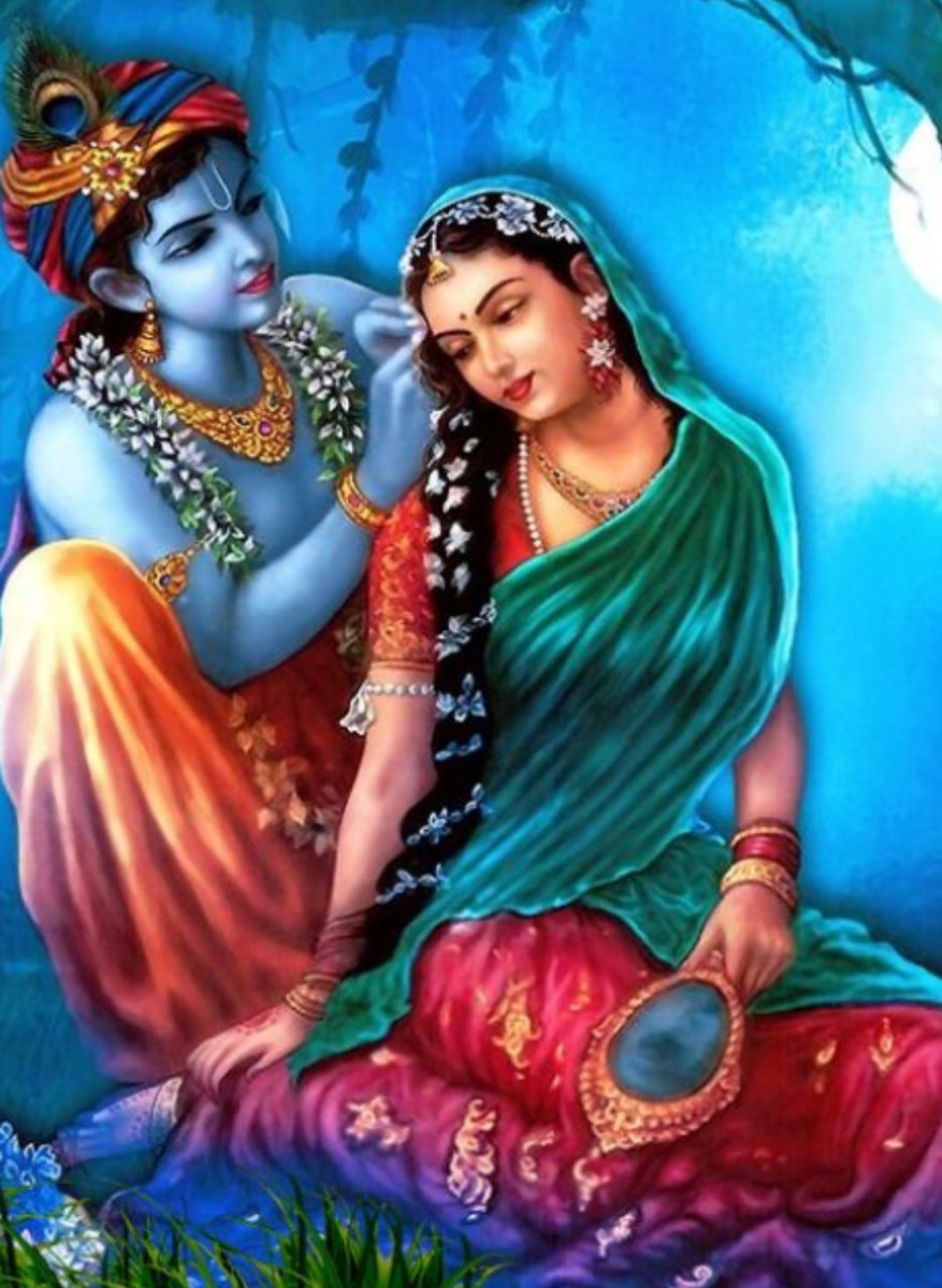 And Krishna born and his conciouness triggered by Gargacharya, that's why Krishna was known to everything, Krishna was purna Yogi in the 6 year of age but since Radha's conciouness ( Kundalini) was still locked so krishna Always treated her as Lover,