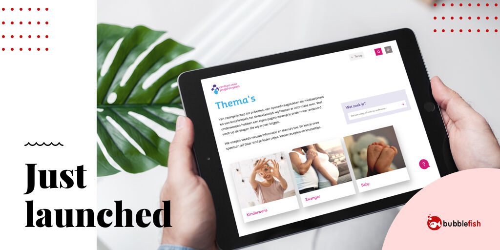 bubblefishnl's tweet image. Voor CJG Rijnmond hebben we een iPad applicatie ontwikkeld voor de locatie Rotterdam Centrum in de Centrale Bibliotheek. Daar zijn we super trots op en wij willen deze case graag met jou delen. Bekijk de case op: bit.ly/3aZTfYZ #digitalagency #webdesign #rotterdam