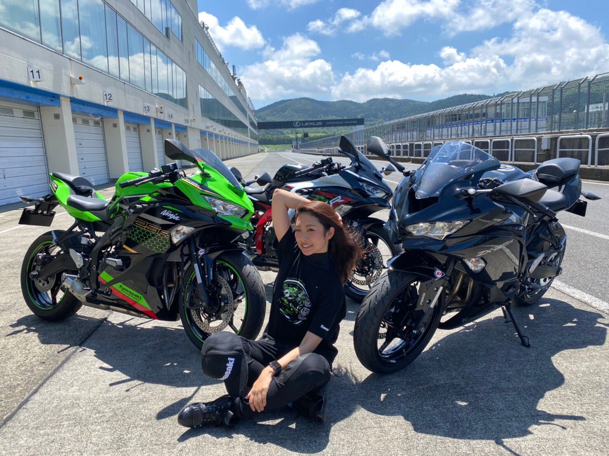 ZX-25R インプレ🔥】 ライクアウインジャー緑担当の私がカスミDと称し