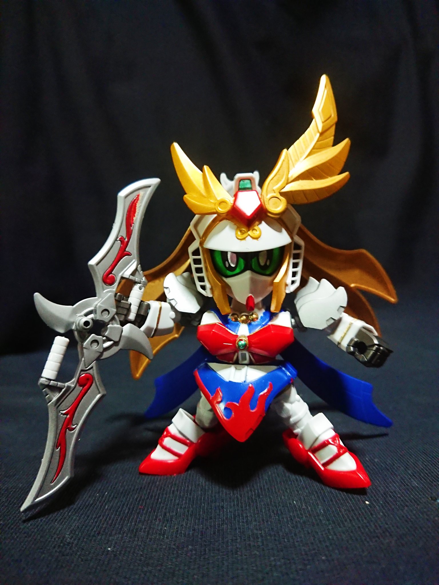 توییتر じゅんじゅん 三国伝 ロマサガンダム در توییتر 祝融ノーベルガンダム 完成 阿修羅王 孟獲の妻で孟獲同様に赤流火穏の血を受け継いでいる 怒りが頂点に達した時は髪の毛が逆立ち表情が一変する 羅刹飛翔輪からの飛翔大閃華 そして暴走状態からの毘沙門曼陀羅
