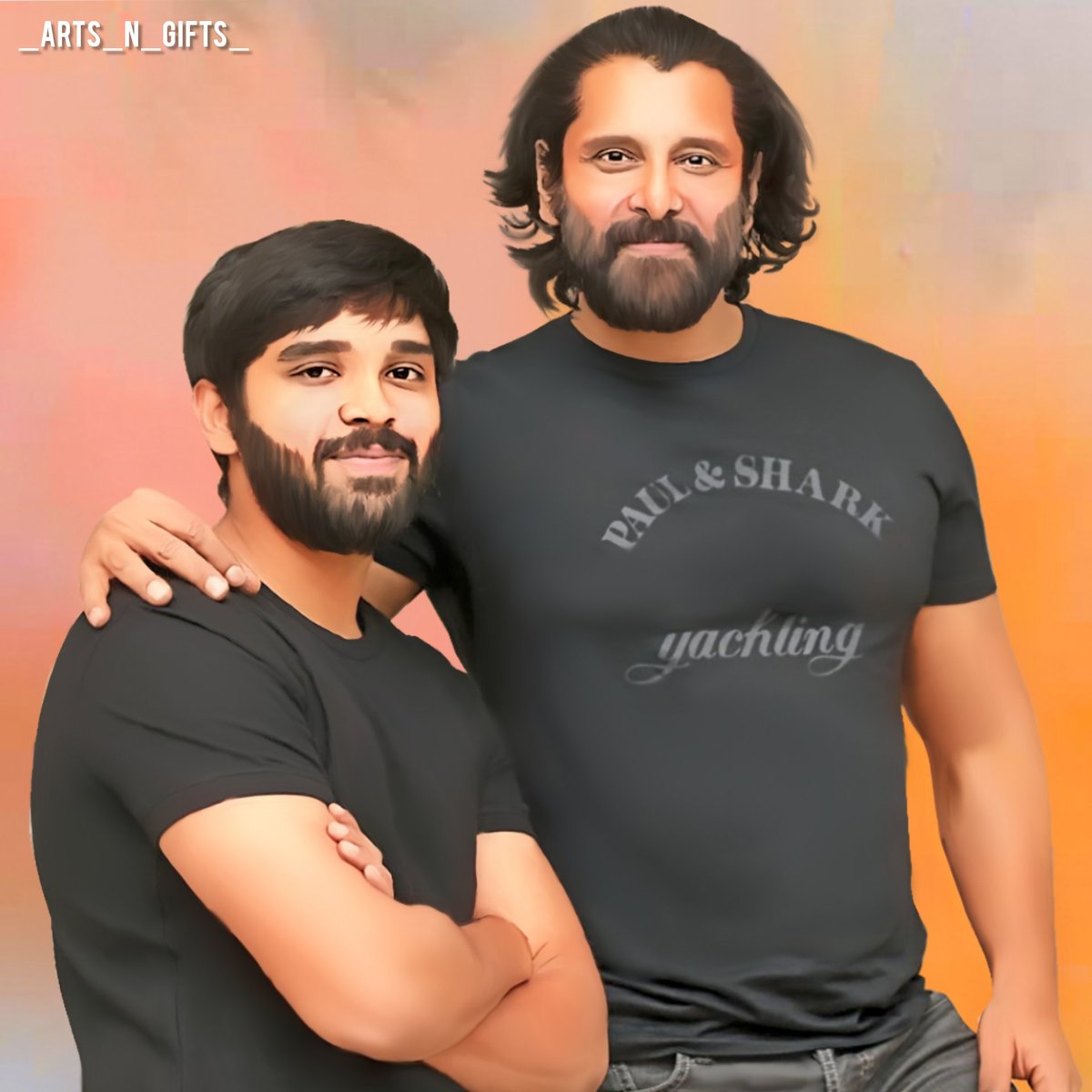 ArtZone1306's tweet image. Here&apos;s Our Special Digital Art Work For Father &amp;amp; Son Combo #ChiyaanVikram #DhruvVikram 😍❤️💥🔥 #digitalart #digitalartwork

Like Father Like Son 😎

#Chiyaan60

@proyuvraaj @sooriaruna