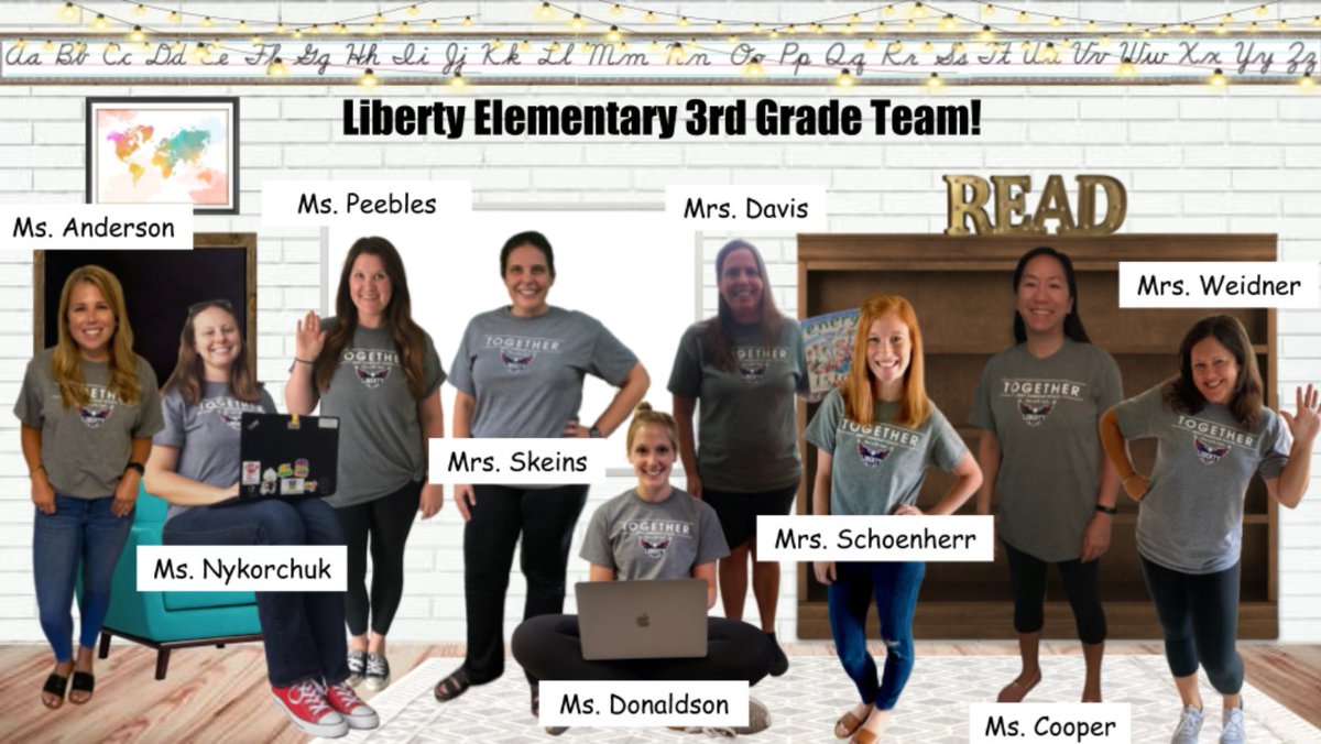 MrsE_Hilliard's tweet photo. Welcome to 3rd grade! We have an amazing group of teachers working on the 3rd grade team this year and we can not wait to meet you! #LibertyTogether https://t.co/4fxGjzYVlu
