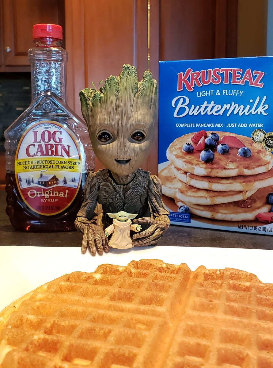 MyBabyGroot's tweet photo. I am Groot!
#IMissedNationalWaffleDay
#OhDarn
#StillTastyThough
#groot #babygroot #iamgroot #wearegroot #twig #guardians #guardiansofthegalaxy #guardiansofthegalaxyvol2 #avengersinfinitywar #gotg #gotg2 #marvel #disney #stickpic #instagroot #Waffles #NationalWaffleDay https://t.co/NPwjsUbmyG