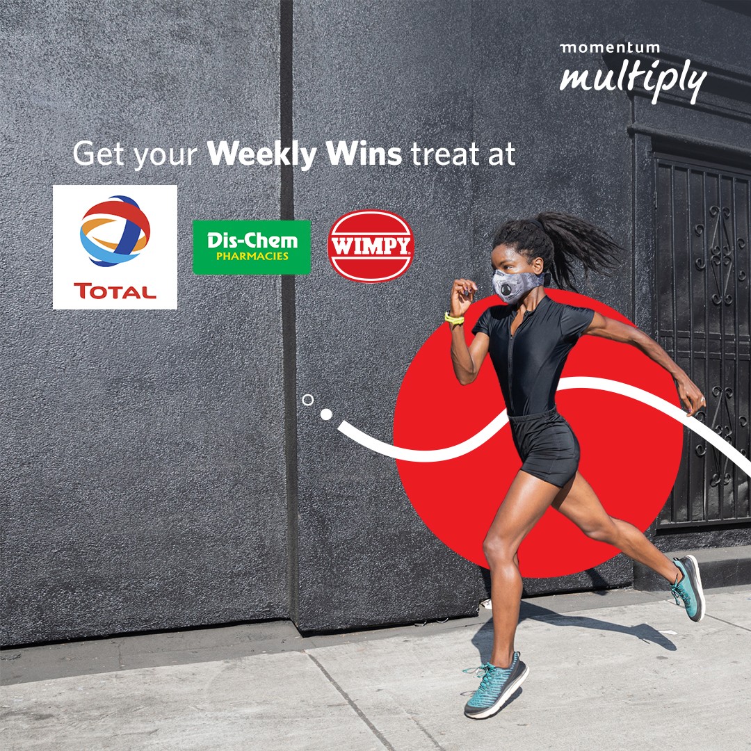 MultiplyRSA's tweet photo. Get moving and smell the coffee! β You can now redeem your Weekly Wins from ALL Wimpy branches nationwide from 1 September 2020. πββοΈ Choose a reward from @wimpy_saΒ , @DischemΒ , or @TotalΒ and redeem at participating stores.
#ActiveDayz #MultiplyYourMove https://t.co/uUyvNzuTyL
