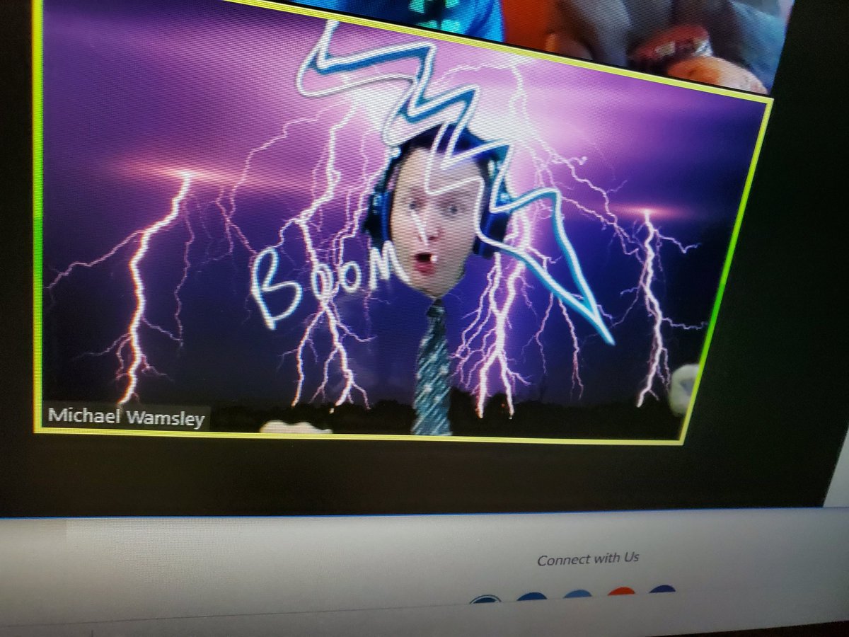 BurchBears3rd's tweet photo. Virtual setup: version 127!  Thunder Cake was a blast 🌩... now if I can just remember to be careful about what colors to wear 😄 https://t.co/GbTk7MDobK