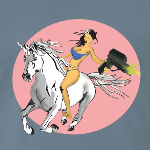 designs_rabbit's tweet photo. Bikini Unicorn Girl Tshirt #spreadshirt #tshirt #unicorn #bikini #lasers https://t.co/GGUKh9iOLW